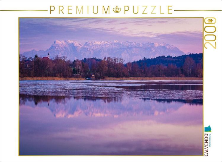 Produktbild: CALVENDO Puzzle Winter am Abtsdorfer See | 2000 Teile Lege-Gr&ouml;&szlig;e 90x67cm Foto-Puzzle f&uuml;r gl&uuml;ckliche Stunden