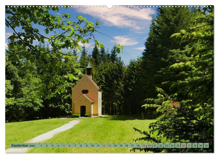 Produktbild: Die Stauden - Malerische Landschaft zwischen Wertach und Mindel (hochwertiger Premium Wandkalender 2026 DIN A2 quer), Kunstdruck in Hochglanz