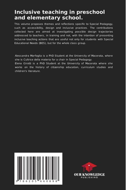 Produktbild: Inclusive teaching in preschool and elementary school.