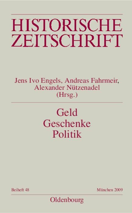 Produktbild: Geld - Geschenke - Politik