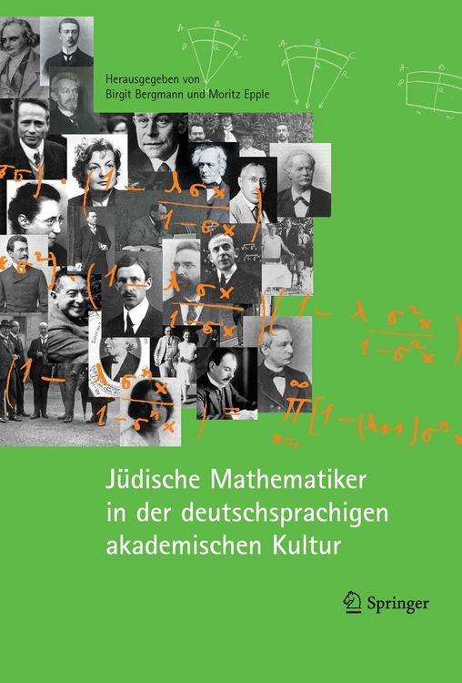 Produktbild: J&uuml;dische Mathematiker in der deutschsprachigen akademischen Kultur