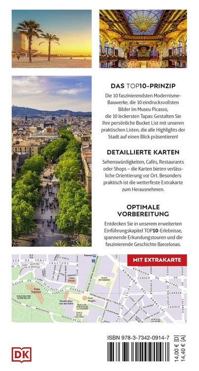 Produktbild: TOP10 Reisef&uuml;hrer Barcelona