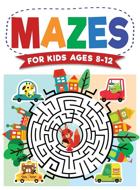 Produktbild: Mazes For Kids Ages 8-12