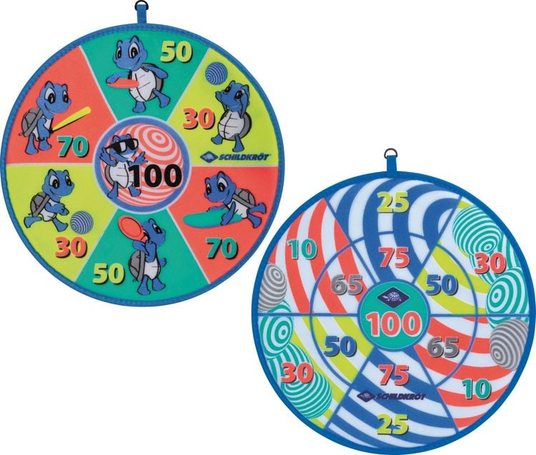 Produktbild: Schidlkr&ouml;t 970148 - Soft Dart Set, Klett-Dartscheibe mit 2 x 3 B&auml;llen
