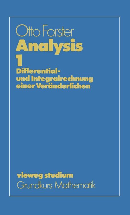 Produktbild: Analysis 1