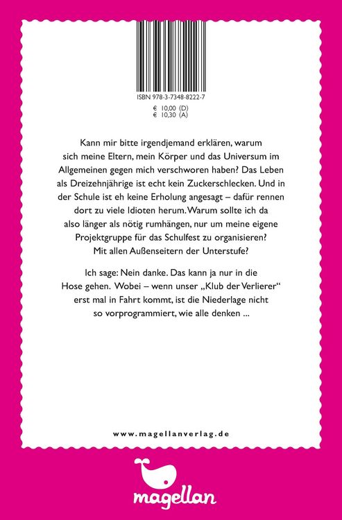 Produktbild: Lizzy Carbon und der Klub der Verlierer