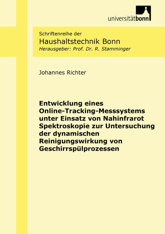 Produktbild: Entwicklung eines Online-Tracking-Messsystems unter Einsatz von Nahinfrarot Spek