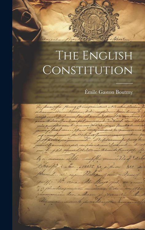 Produktbild: The English Constitution