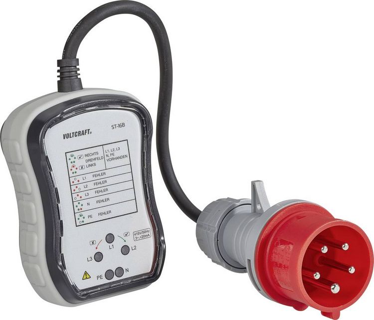 Produktbild: VOLTCRAFT ST-16B Steckdosentester Optisch
