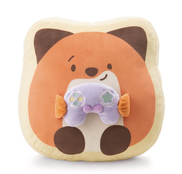 Produktbild: Kuscheltier Fuchs Geeks mit Spielkonsole