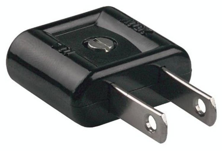Produktbild: Bachmann 910.178 Netzstecker USA Kunststoff 250V Schwarz IP20