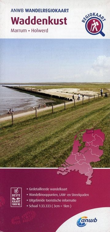 Produktbild: Waddenkust (Marrum / Holwerd) 1:33 000