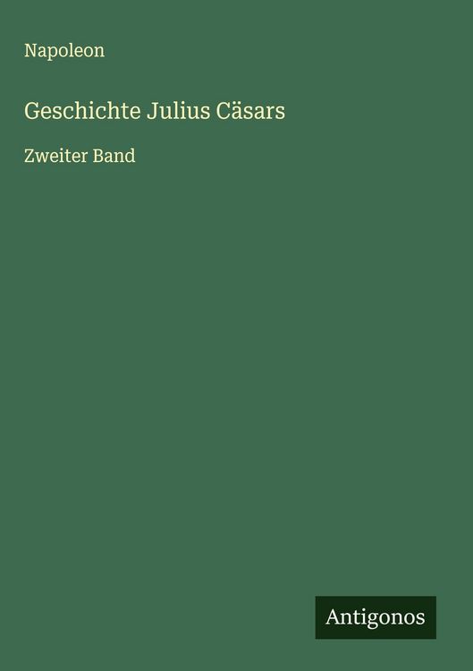 Produktbild: Geschichte Julius C&auml;sars