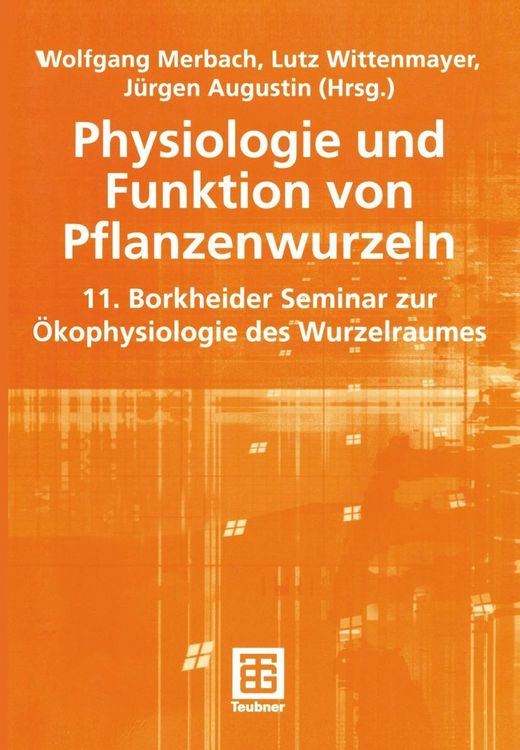 Produktbild: Physiologie und Funktion von Pflanzenwurzeln