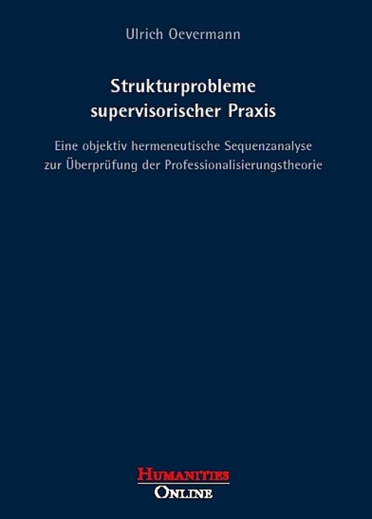 Produktbild: Strukturprobleme supervisorischer Praxis