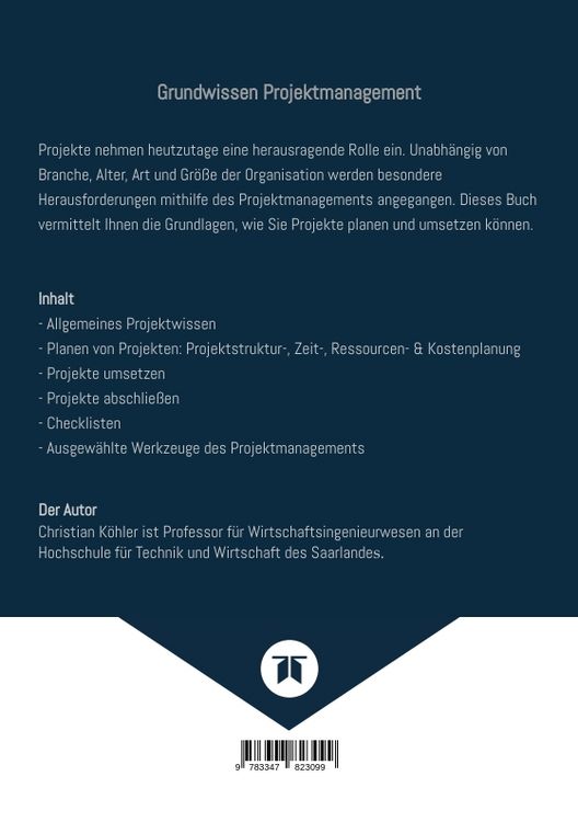 Produktbild: Grundwissen Projektmanagement
