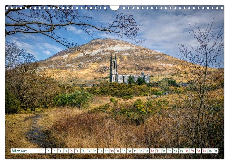 Produktbild: Irlands wilde Magie &ndash; Entlang der Westk&uuml;ste (Wandkalender 2027 DIN A3 quer), CALVENDO Monatskalender