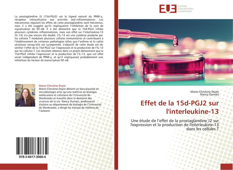 Produktbild: Effet de la 15d-PGJ2 sur l'interleukine-13