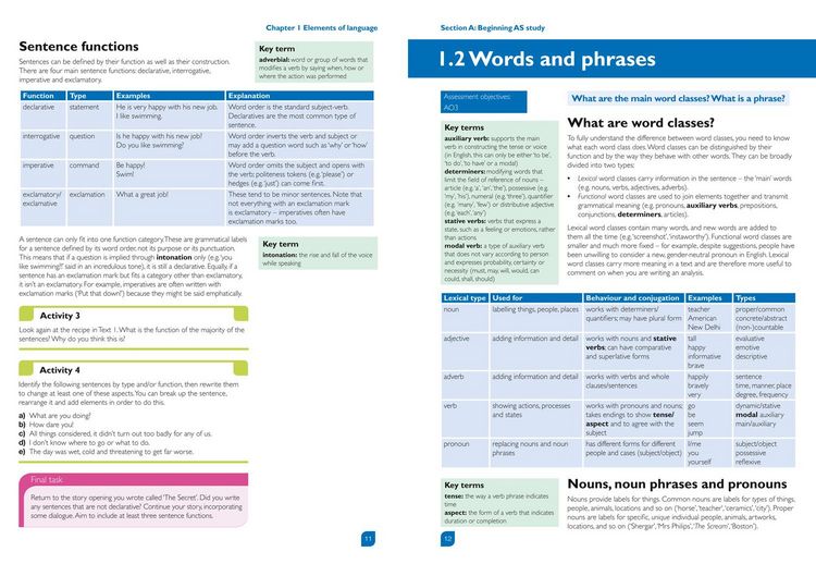 Produktbild: Cambridge International AS & A Level English Language Student's Book