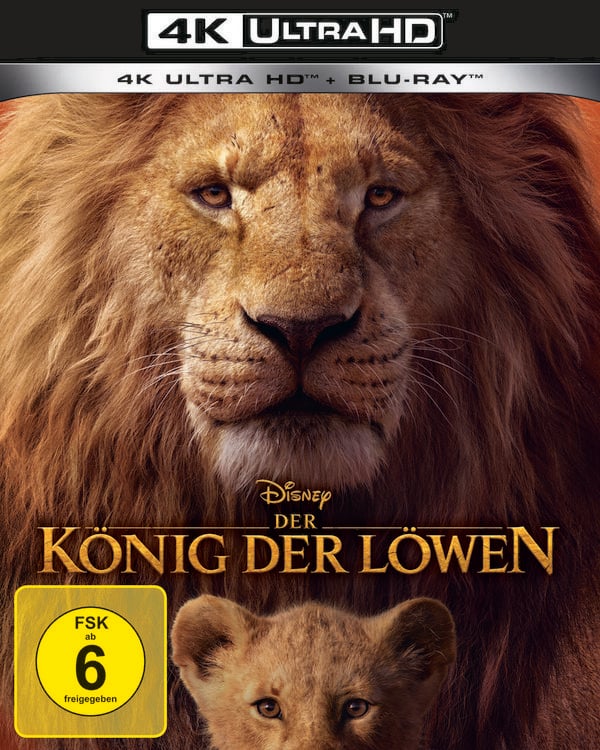 Produktbild: Der K&ouml;nig der L&ouml;wen (4K Ultra HD) (+ Blu-ray 2D)