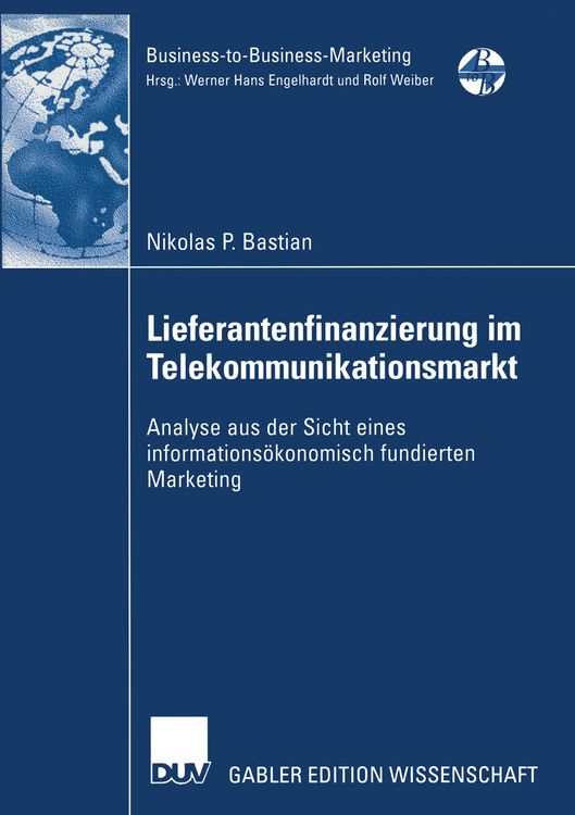 Produktbild: Lieferantenfinanzierung im Telekommunikationsmarkt