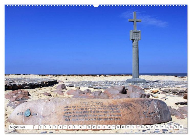 Produktbild: Namibia - Weite sp&uuml;ren (Wandkalender 2027 DIN A2 quer), CALVENDO Monatskalender