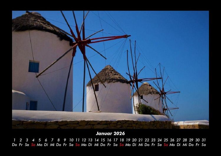Produktbild: Griechenland 2026 Fotokalender DIN A3