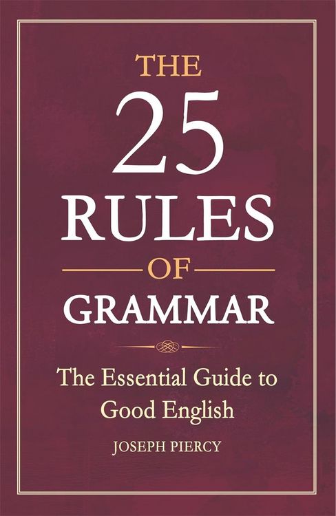 Produktbild: The 25 Rules of Grammar