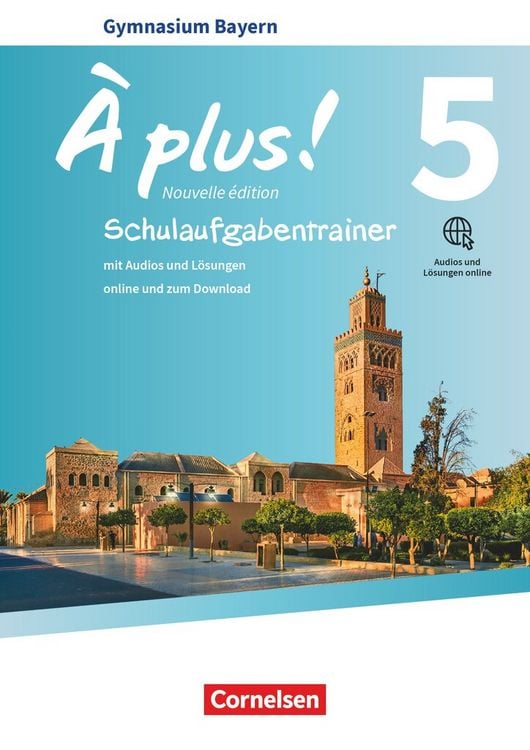 Produktbild: &Agrave; plus! Bayern - Band 5 - Schulaufgabentrainer mit Audios und L&ouml;sungen online