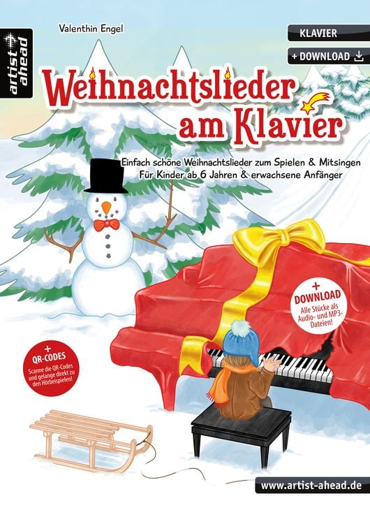 Produktbild: Weihnachtslieder am Klavier