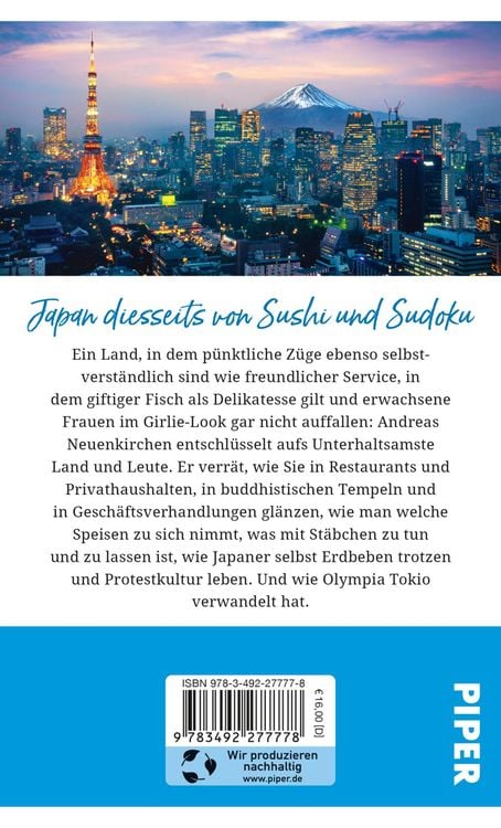 Produktbild: Gebrauchsanweisung für Tokio und Japan