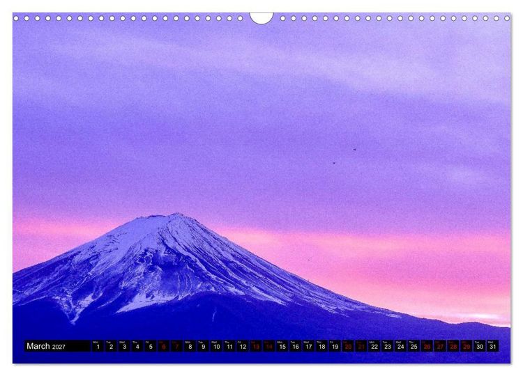 Produktbild: Fantastic Fuji (Wall Calendar 2027 DIN A3 landscape), CALVENDO 12 Month Wall Calendar