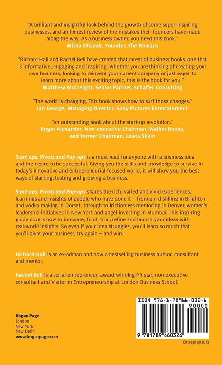 Produktbild: Start-Ups, Pivots and Pop-Ups