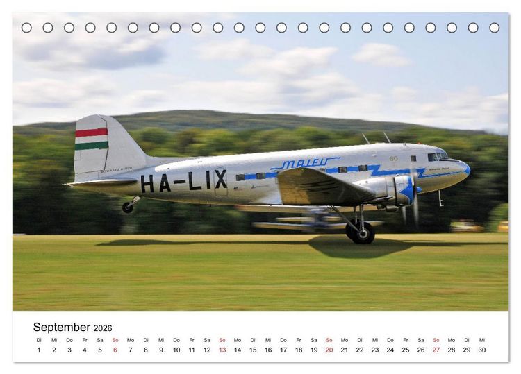 Produktbild: Best of Aviation (Tischkalender 2026 DIN A5 quer), CALVENDO Monatskalender