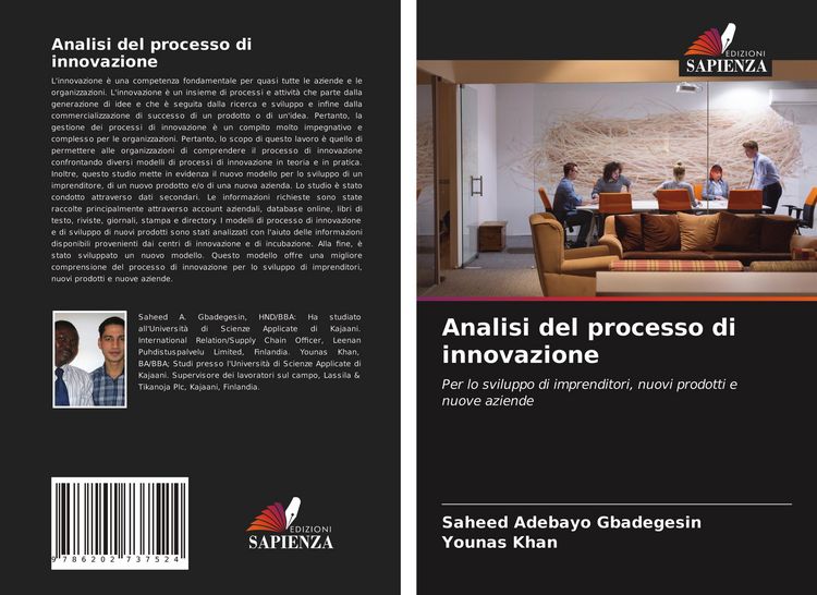 Produktbild: Analisi del processo di innovazione