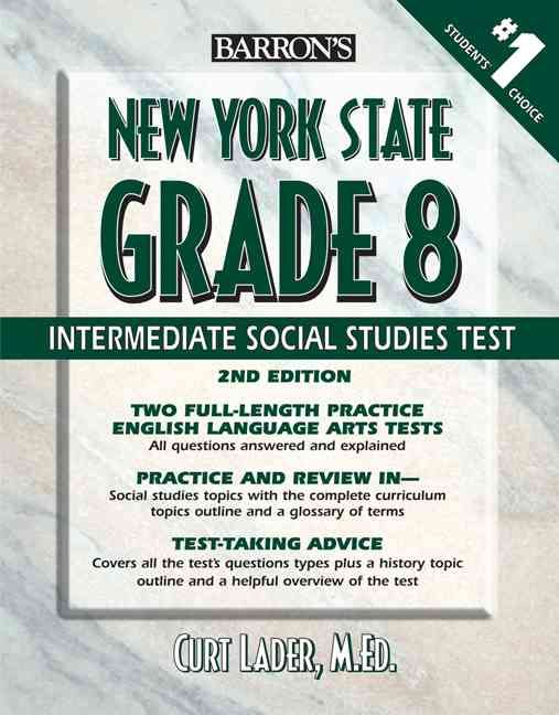 Produktbild: Barron's New York State Grade 8 Intermediate Social Studies Test