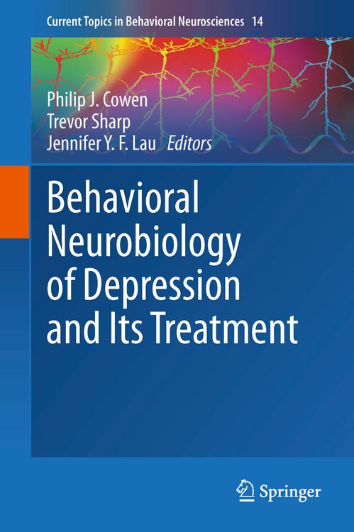 Produktbild: Behavioral Neurobiology of Depression and Its Treatment