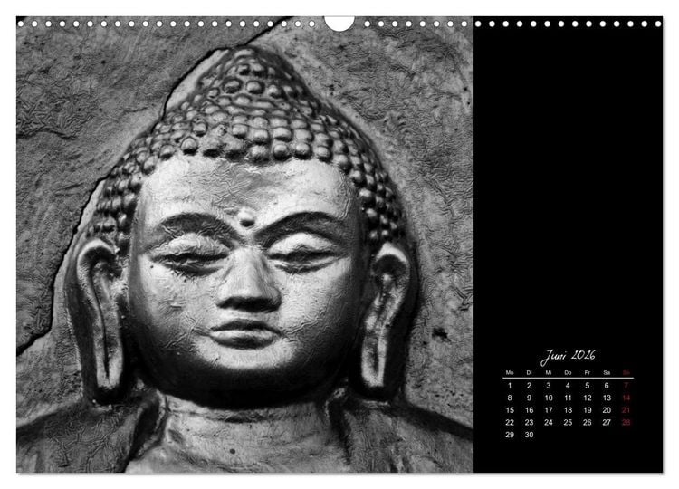 Produktbild: Worte des Buddha 2026 (Wandkalender 2026 DIN A3 quer), CALVENDO Monatskalender