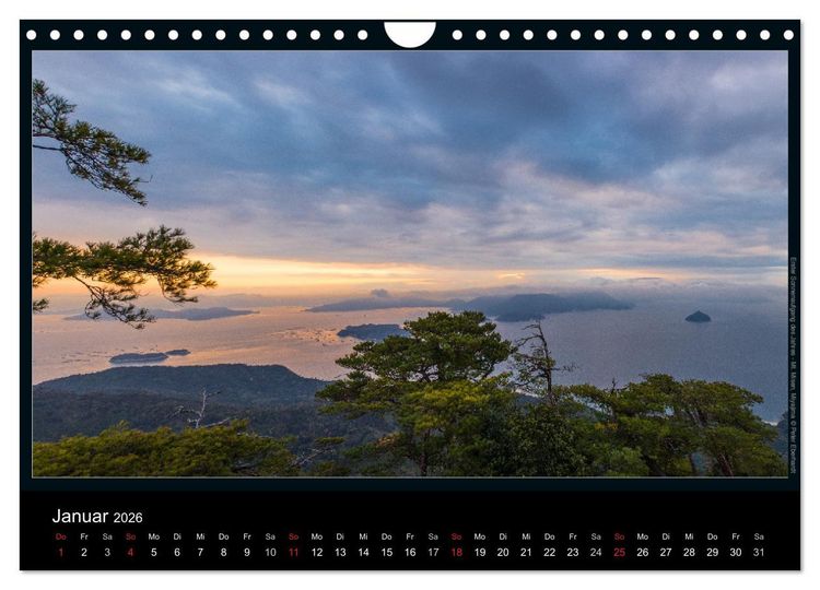 Produktbild: Japan (Wandkalender 2026 DIN A4 quer), CALVENDO Monatskalender