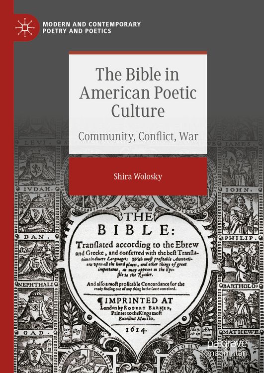 Produktbild: The Bible in American Poetic Culture