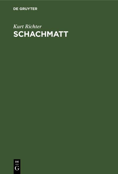 Produktbild: Schachmatt