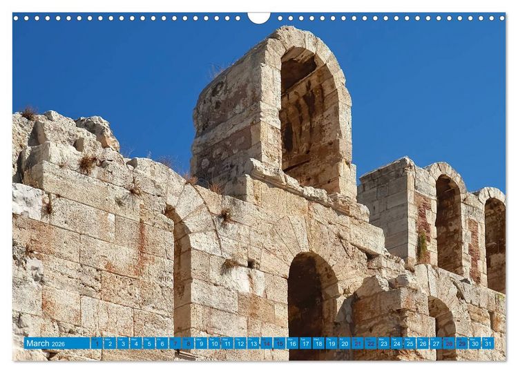 Produktbild: Athens My Love (Wall Calendar 2026 DIN A3 landscape), CALVENDO 12 Month Wall Calendar
