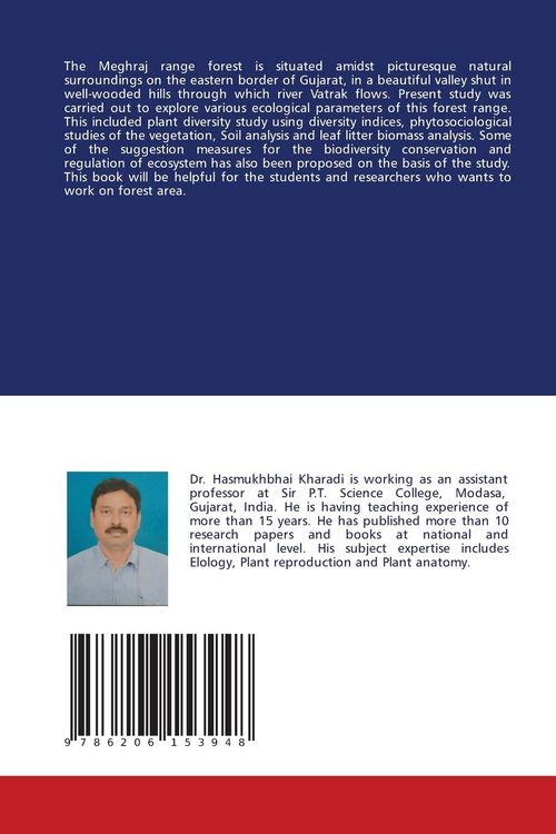Produktbild: Ecological Studies of Meghraj Range Forest, Aravalli, Gujarat