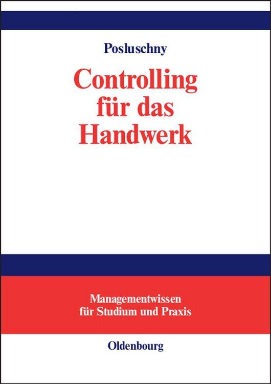 Produktbild: Controlling f&uuml;r das Handwerk