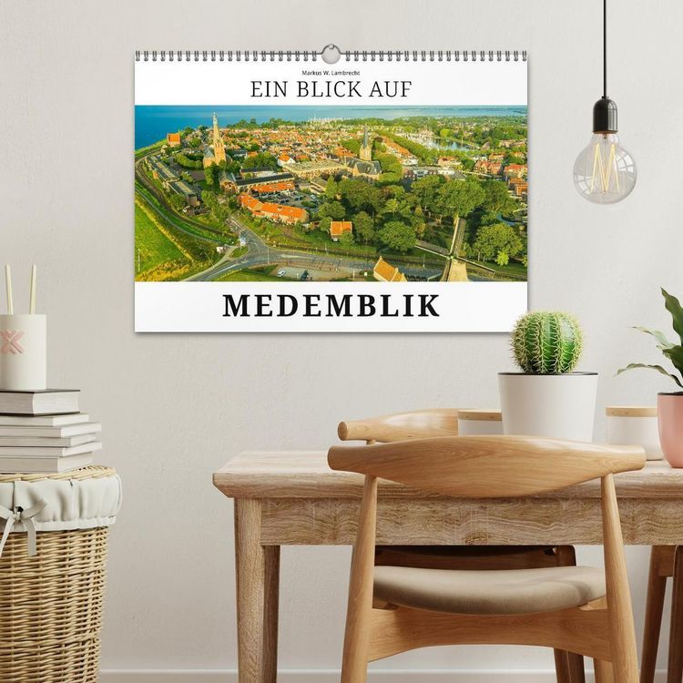 Produktbild: Ein Blick auf Medemblik (Wandkalender 2026 DIN A3 quer), CALVENDO Monatskalender