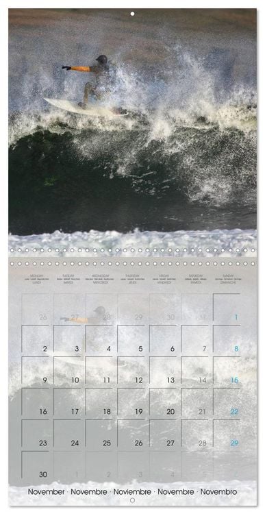 Produktbild: Surfing Passion (Wall Calendar 2026 12 &times; 12 Inch) CALVENDO 12 Month Wall Calendar