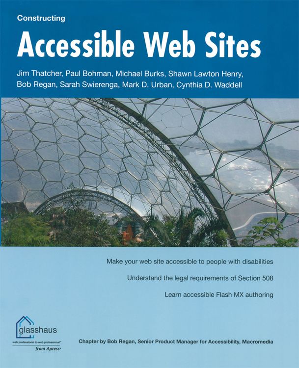 Produktbild: Constructing Accessible Web Sites