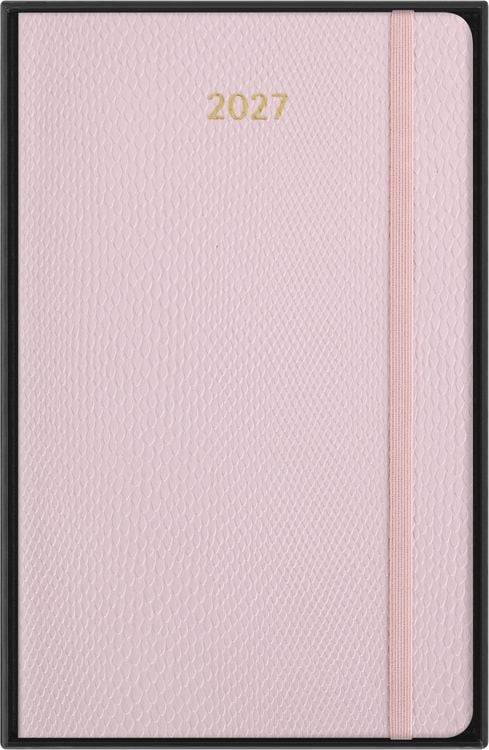 Produktbild: Moleskine Precious & Ethical 12 Monate Wochen Notizkalender 2027, L/A5, Liniert, Weicher Einband, Mamba Rose, mit Box