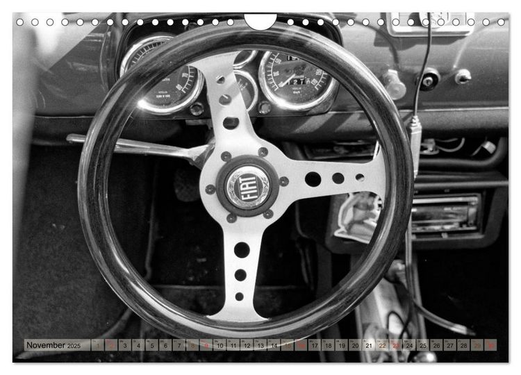 Produktbild: il Cinquecento - Details im Fokus - im Look eines legend&auml;ren Analogfilms (Wandkalender 2025 DIN A4 quer), CALVENDO Monatskalender