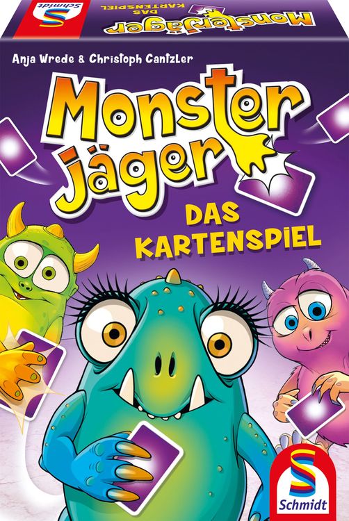 Produktbild: Schmidt 40635 - Monsterjäger, Das Kartenspiel, Reaktionsspiel